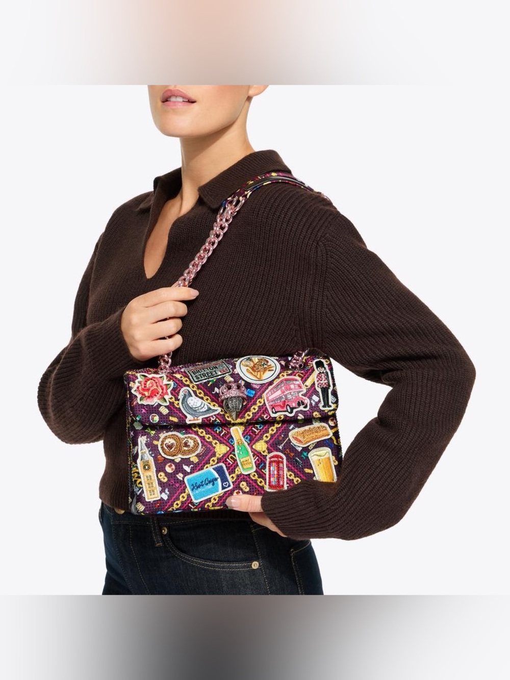 Kurt Geiger London Kensington London
Convertible
Crossbody Bag